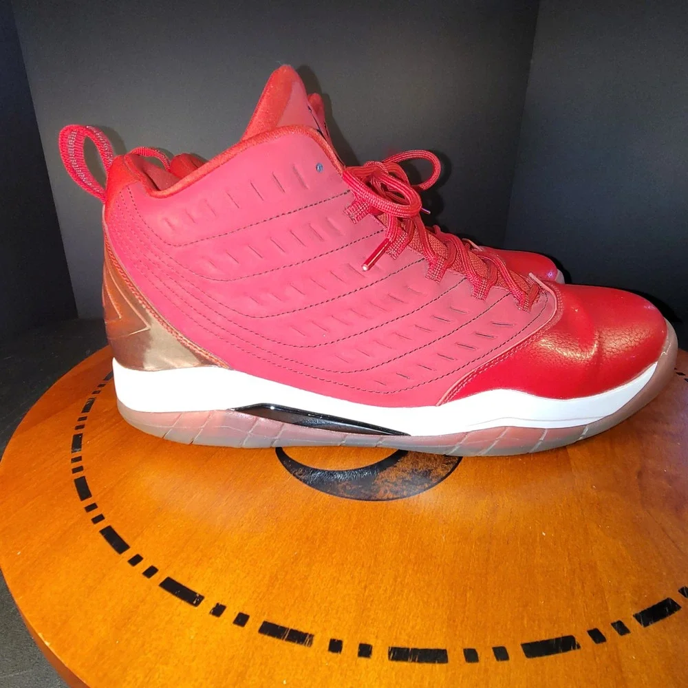 Air Jordan velocity Mens Size 12 Gym Red White Black 688975-601 Basketball